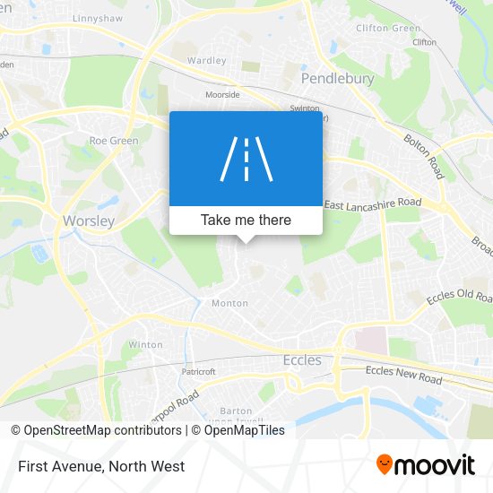 First Avenue map