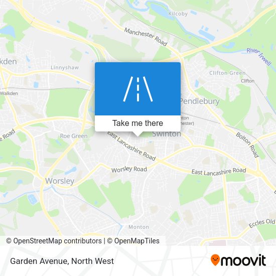 Garden Avenue map