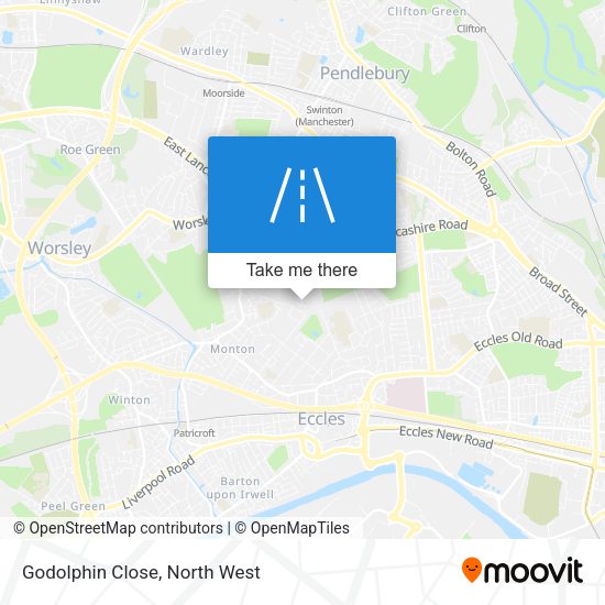 Godolphin Close map