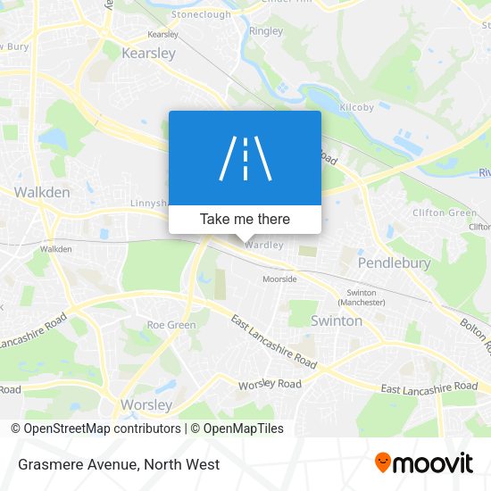 Grasmere Avenue map