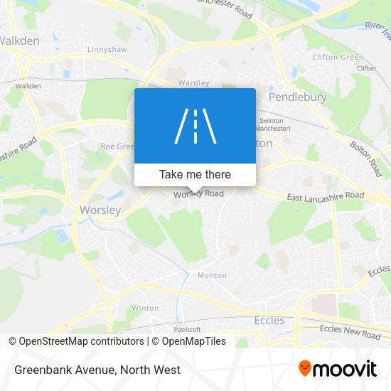 Greenbank Avenue map