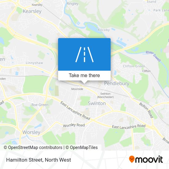 Hamilton Street map