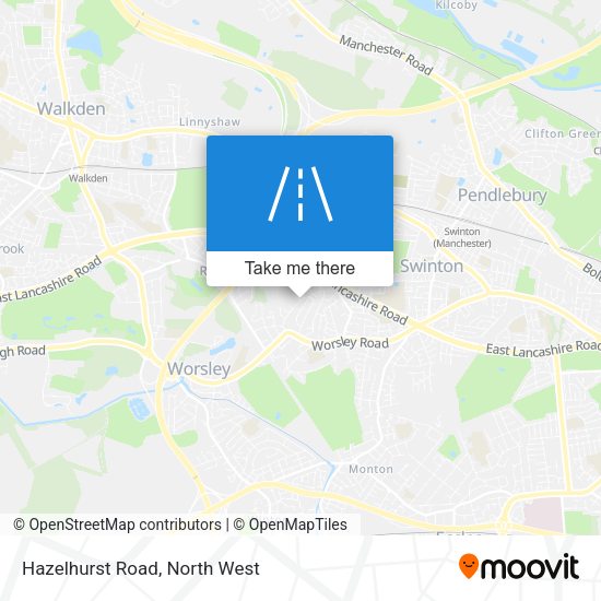 Hazelhurst Road map
