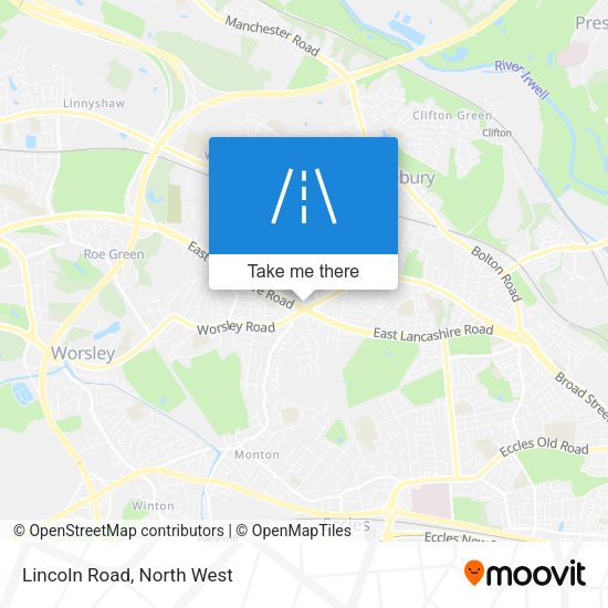 Lincoln Road map