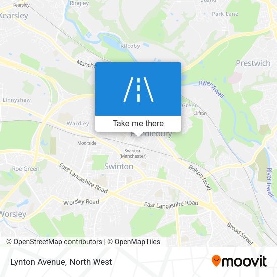 Lynton Avenue map