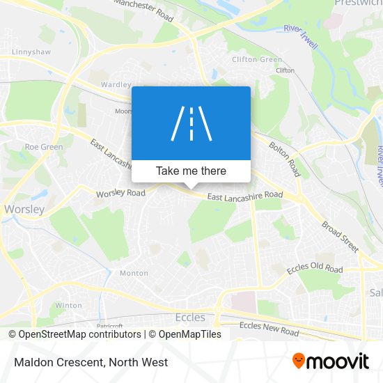 Maldon Crescent map