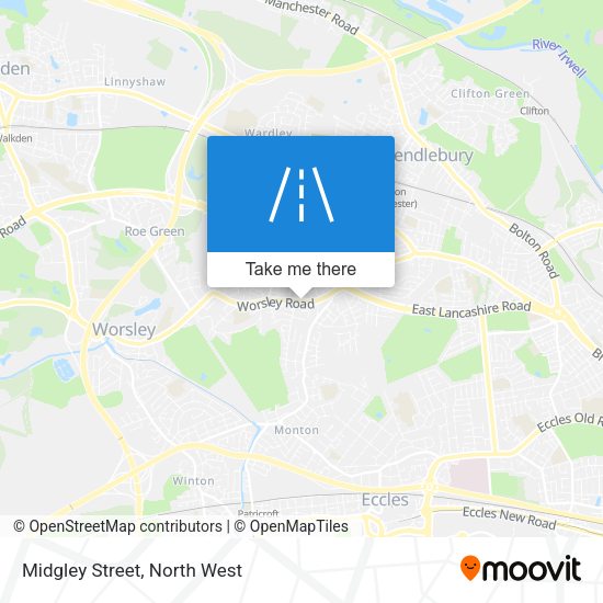 Midgley Street map