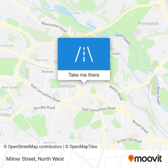 Milner Street map
