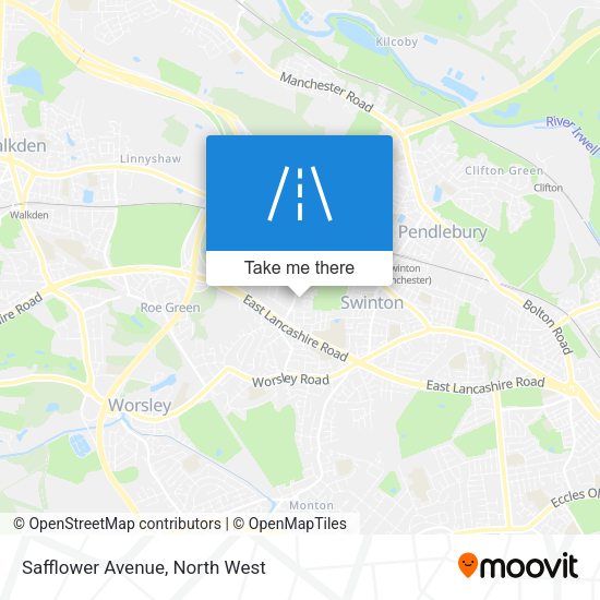 Safflower Avenue map