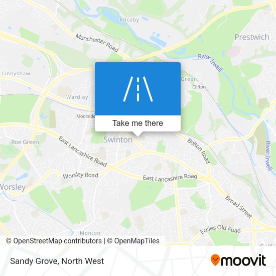 Sandy Grove map