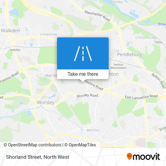 Shorland Street map