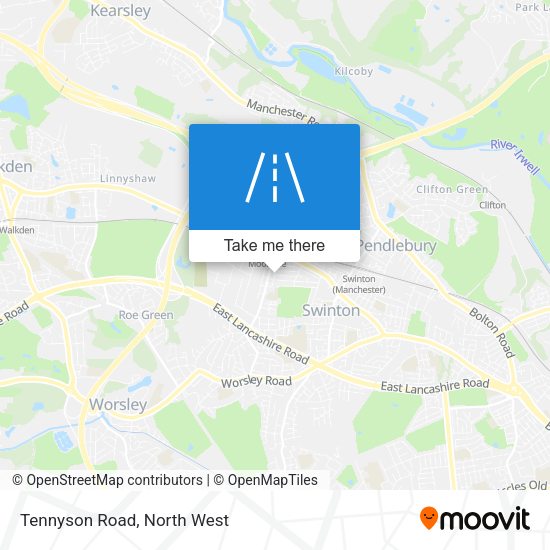 Tennyson Road map