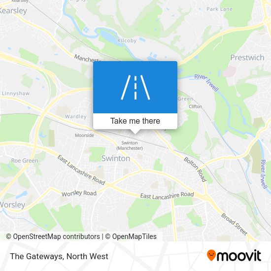 The Gateways map