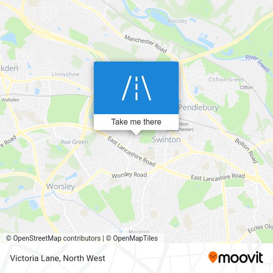Victoria Lane map