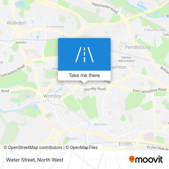 Water Street map