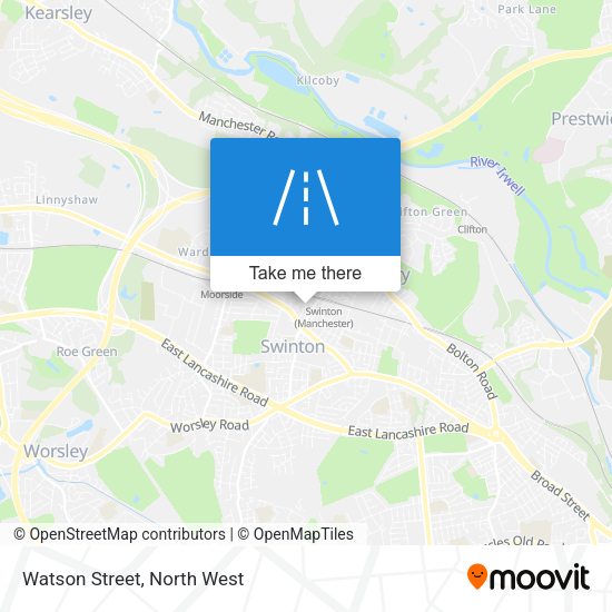 Watson Street map