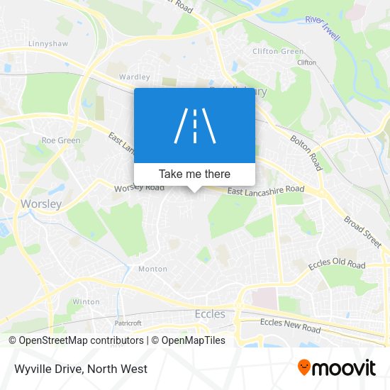 Wyville Drive map