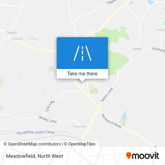Meadowfield map