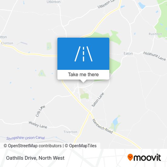 Oathills Drive map