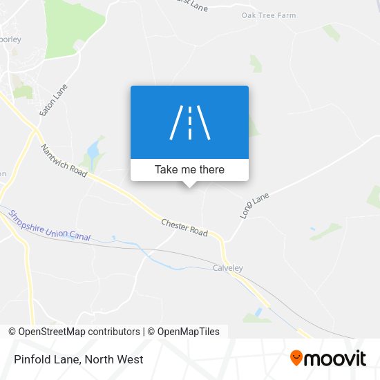 Pinfold Lane map