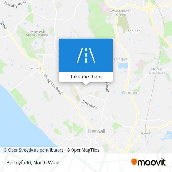 Barleyfield map