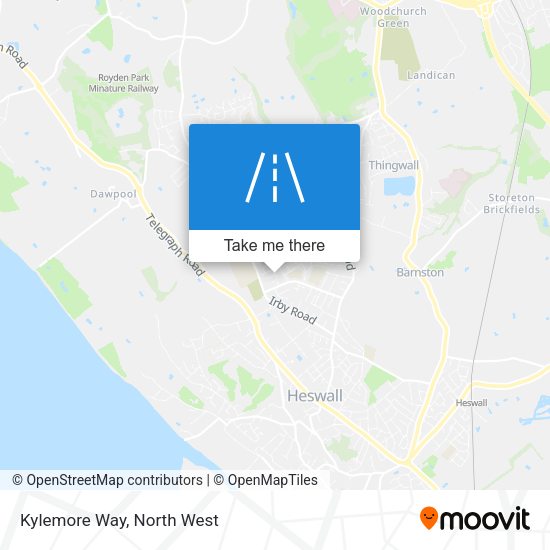 Kylemore Way map