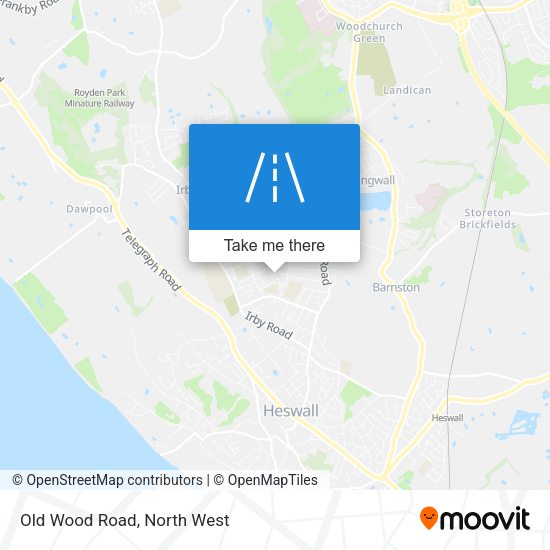 Old Wood Road map
