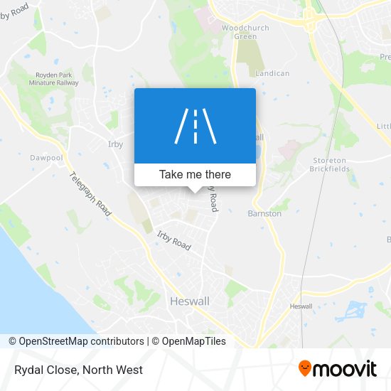 Rydal Close map