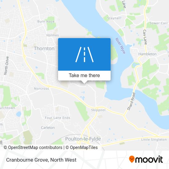 Cranbourne Grove map