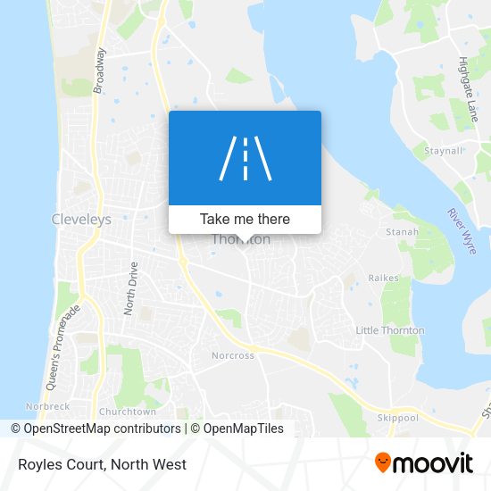 Royles Court map