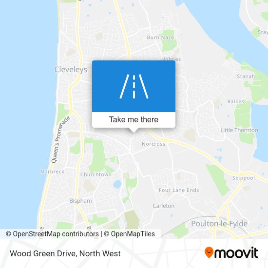 Wood Green Drive map