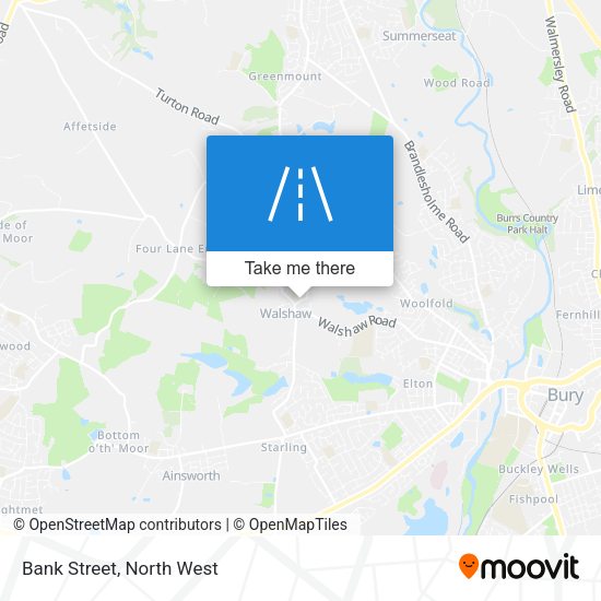 Bank Street map