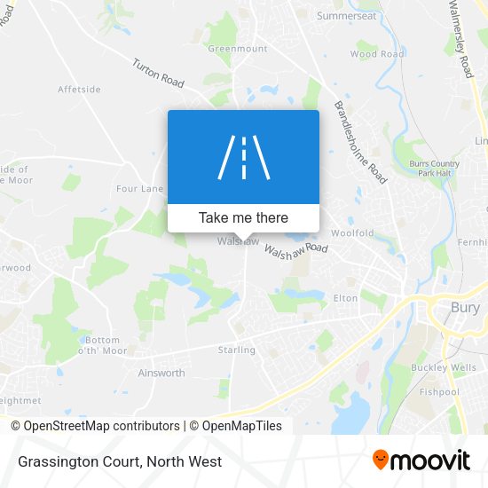 Grassington Court map