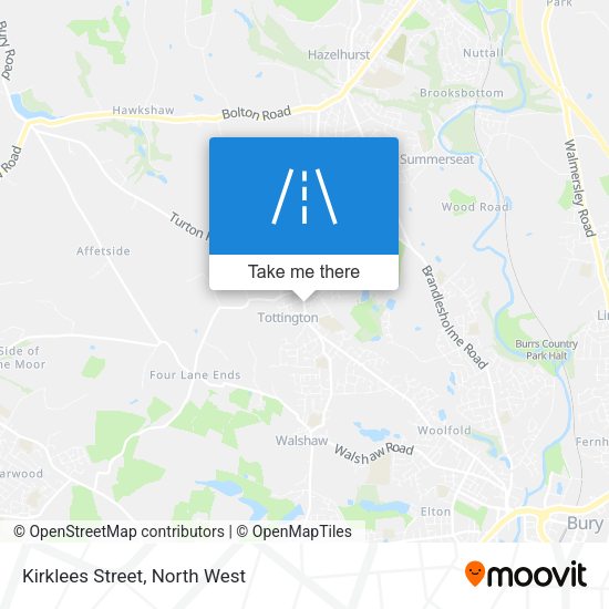Kirklees Street map