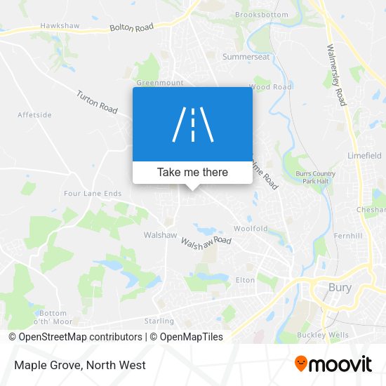 Maple Grove map