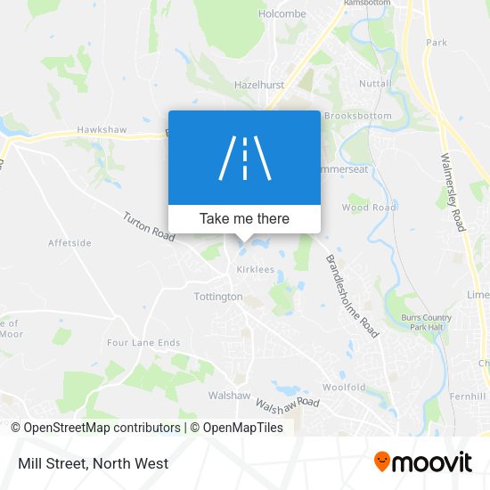 Mill Street map