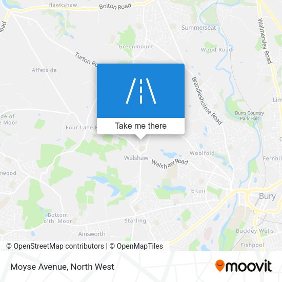 Moyse Avenue map