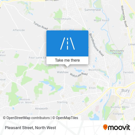 Pleasant Street map