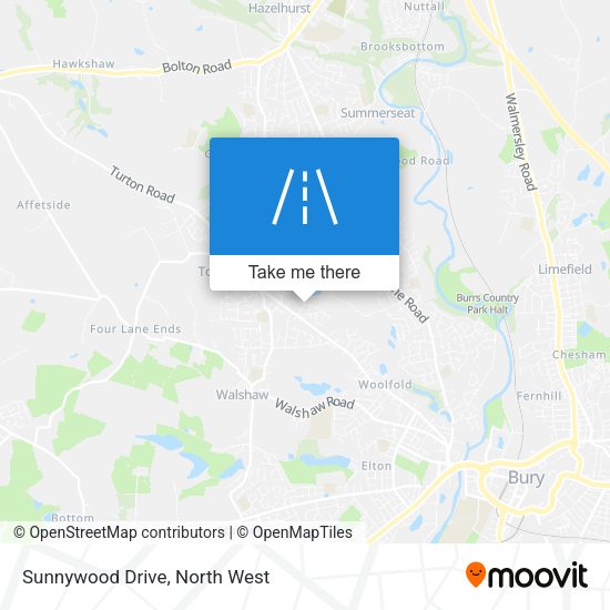 Sunnywood Drive map