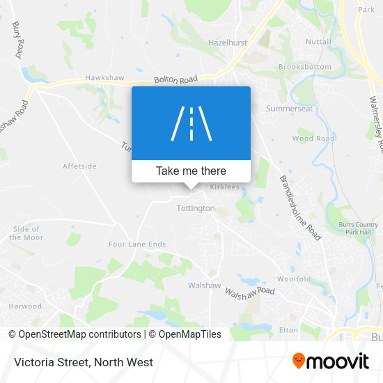 Victoria Street map