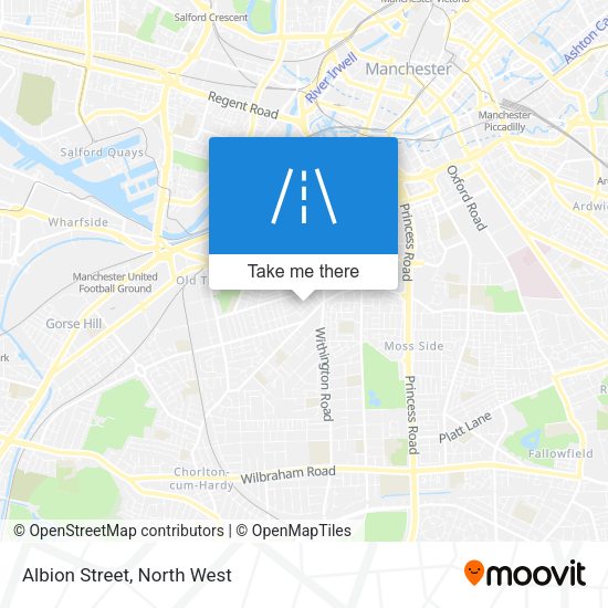 Albion Street map