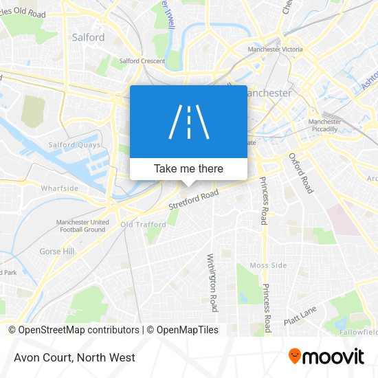 Avon Court map