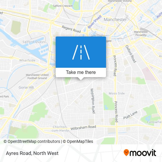 Ayres Road map