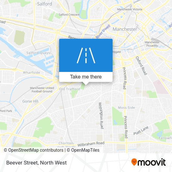 Beever Street map