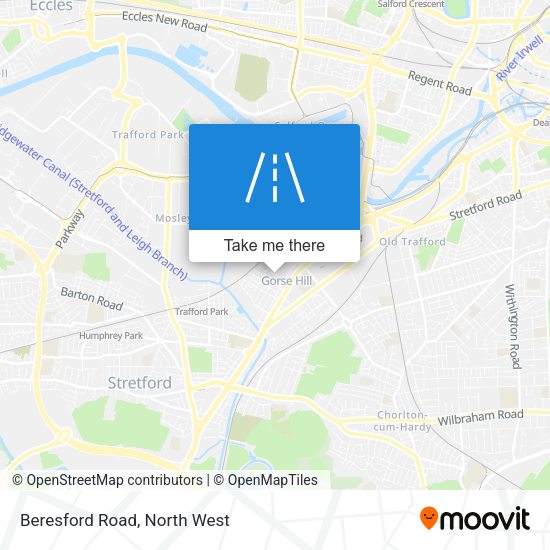 Beresford Road map