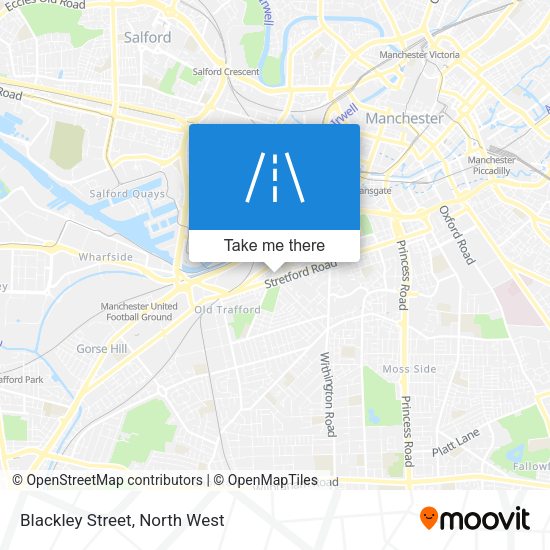 Blackley Street map