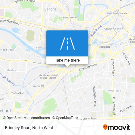 Brindley Road map