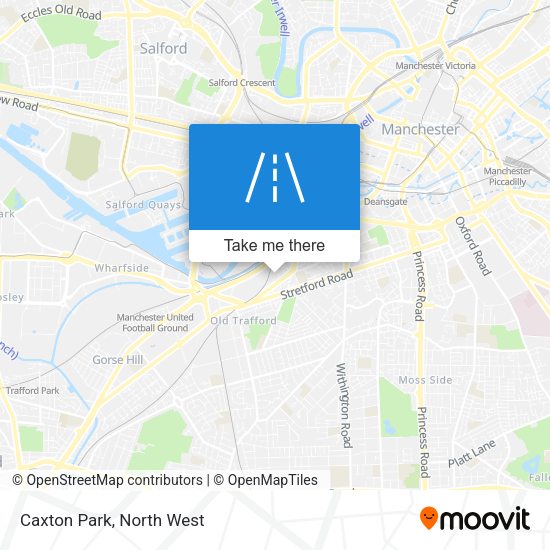 Caxton Park map
