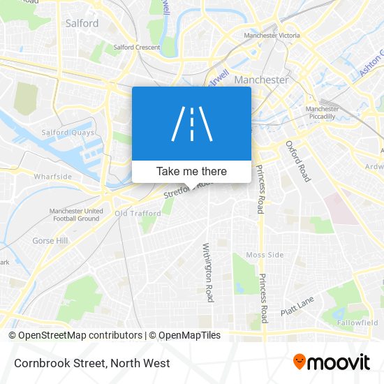 Cornbrook Street map