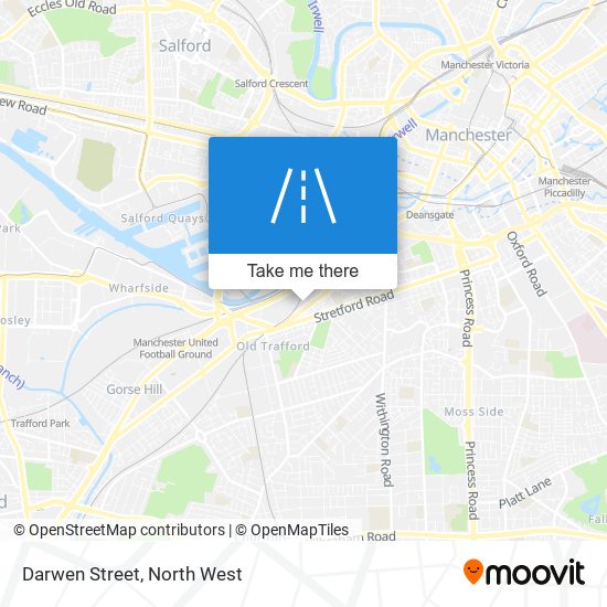 Darwen Street map